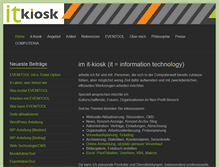 Tablet Screenshot of it-kiosk.ch